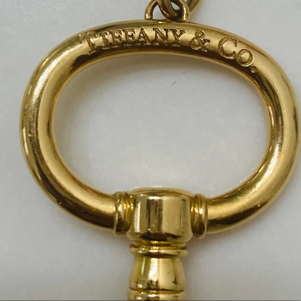 Tiffany & Co. 18K Gold Key Pendant - Large / XL Size
Authentic Tiffany & Co. - Picture 5 of 11